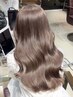 【OPEN記念】DEEPカウンセリング+ケアブリーチ+カラー+トリートメント￥13800