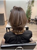 前髪カタログ/こなれミディ/イメチェンヘア/アンブレラカラー
