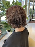 ボブスタイル、コスメパーマスタイル