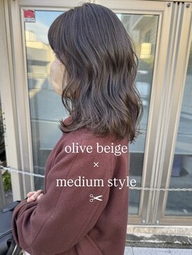 エルメ(Elme) ブリーチなしで作る赤み消しカラー★