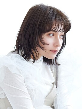 ラフィス ヘアー フォンテ 松山銀天街店(La fith hair fonte) 【La fith】オリーブグレージュ×レイヤーカット
