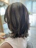 おまかせハイライトカラー+カット+ケアトリートメント240分　23.500→18.800