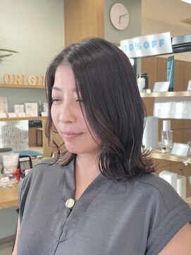 オリジン サロン(THE ORIGIN'S SALON) 大人ミディアム×インナーベージュ