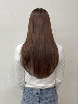 シンヘアー(SHIN HAIR)の写真/あなたへの美髪提案。湿気や汗による髪の広がりや癖のお悩みも解決◎毛先までしっかり潤う美髪へ―＊