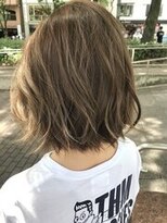 ボタニウム バイ アールサロン(BOTANIUM by RrSALON) 外国人風ホワイティアッシュ×ハイライト×切りっぱなしボブ☆