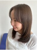 【赤み消し】透明感カラー/グレージュ・ベージュ・ダメージレス
