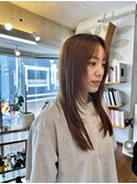 ミディアムレイヤースタイル