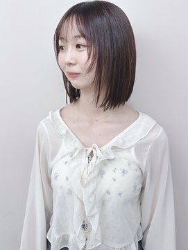ラウンジ モリオ イケブクロ(Lounge MORIO Ikebukuro) ＊ミディアムボブディ小顔ボブ軽めボブ内巻きボブぱっつんボブ
