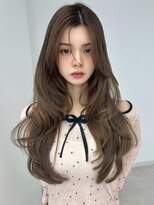 ユーフォリア 銀座(Euphoria)&nbsp;ロングレイヤー 韓国 2way前髪