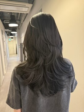 ムード(MOOD,) 暗めカラー/グランマッシュ[レイヤーカット/髪質改善/銀座]