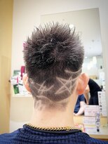 デザイニングヘアードゥ(designing hair Deux)&nbsp;メンズバリアート　【メンズカット/バリアート/ラインアート】