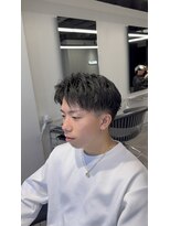 ステラ(STELLA)&nbsp;フェザーショート/メンズカット/メンズサロン/眉毛カット/カット