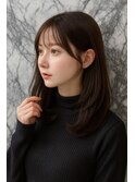 【LE】美髪レイヤー/顔まわりレイヤー/くびれミディアムレイヤー