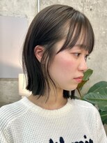 ノード(NODE)&nbsp;栄ナチュラル外ハネボブ耳かけスタイル