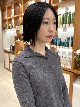 ピークアブー アヴェダ アトレ恵比寿(PEEK-A-BOO AVEDA) □切りっぱなしボブ/外ハネボブ