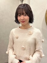 リタ(Lita.)&nbsp;sheer brown × bob perm