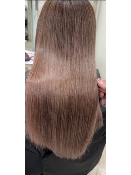 メリー ひたちなか(MERRY) 透けバング×Aライン☆とろみカジュアルな揺れ感カールロング♪