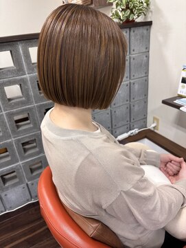 へあ&めいく はいちゃーむ リタッチカラーカット髪質改善トリートメント
