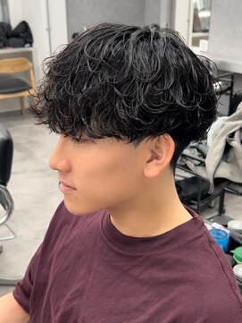 エルマーク 和歌山(L-MARK) メンズパーマ/ツイストスパイラル/サーフカール/men's/眉毛