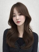 アビリタ(abilita)&nbsp;レイヤー 韓国ヘア ブリーチなしカラー ブラウンベージュ 艶髪