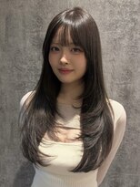 フォーカス 柏店(FOCUS) レイヤーカット/オリーブグレージュ/柏