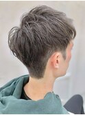 本厚木ツーブロック刈り上げメンズショート韓国マッシュフェード
