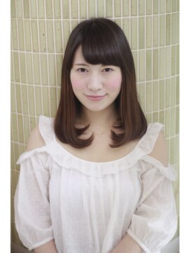 ヘアーガーデン ハニワ(Hair Garden 葉庭) 大人艶ストレートカール