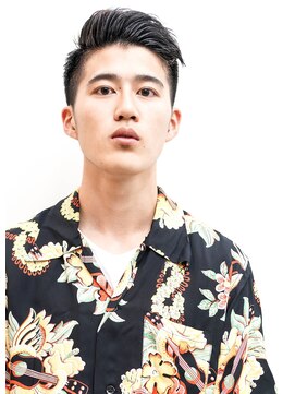 メリケンバーバーショップ コウベ(MERICAN BARBERSHOP KOBE) イメチェン無造作スタイル刈り上げ#m1