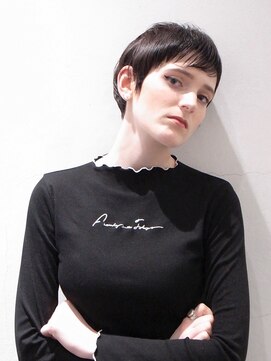 ココ 原宿(KOKO) #大人ガーリー#ダークアッシュ#ミディアムレイヤーカット