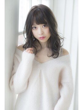 ミエル ヘア 新宿(miel hair) Aライン☆アッシュグレイ