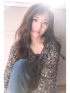 ドリッピー(DRiPPY) 斜めバング/カーキベージュ/似合わせカット