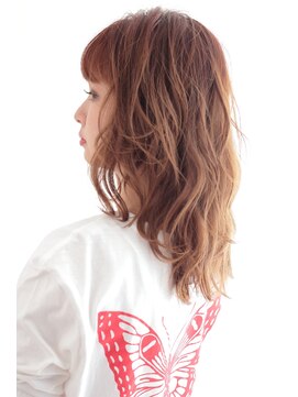 ロンド ルージュ 銀座店(Lond rouge) セミロングウェーブパーマ