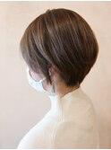 【morio鶴瀬】大人可愛い丸みショート