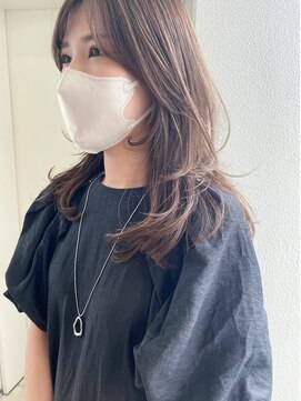 ヘアーデザイン シュシュ(hair design Chou Chou by Yone) ☆chou chou☆透け感ベージュ×レイヤー