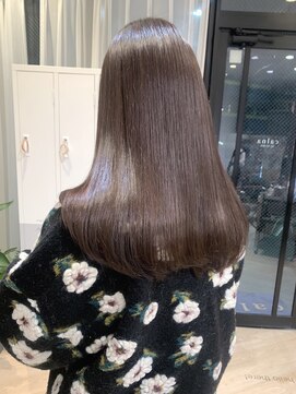 カルナ バイ エルモ(calna by ELMO) 【ラベンダーグレージュ＋ぷつっとカット】