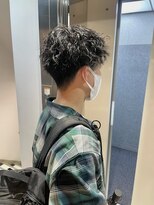 【表参道sheta中澤】メンズ刈り上げマッシュツイストスパイラル