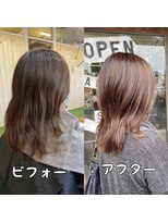 スミカ(sumica)&nbsp;#白髪ぼかし #履歴いかして　#ベージュカラー