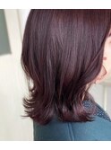 くびれミディアム ワインレッド カシスレッド ピンクブラウン