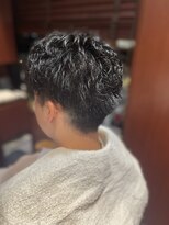 ヘアーモードキクチ 日本橋三越前店 2ブロックパーマ