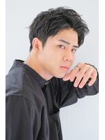 ヘアサロンガリカアオヤマ(hair salon Gallica aoyama) 【メンズ】爽やか七三ナチュラル束感メンズショート<青山>