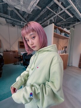 エルム 原宿 表参道(yelm) 原宿/インナーカラー/イヤリングカラー/ブリーチ/ダブルカラー