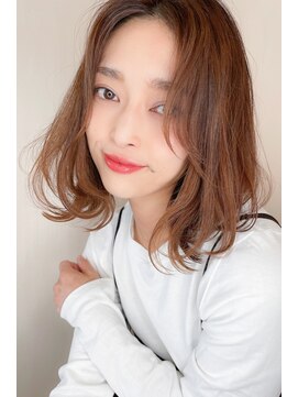 クリニック ノンダメージ無造作パーマ