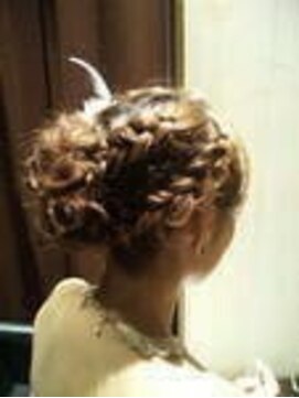 ハレ 中目黒(hale) 編みこみルーズアップ