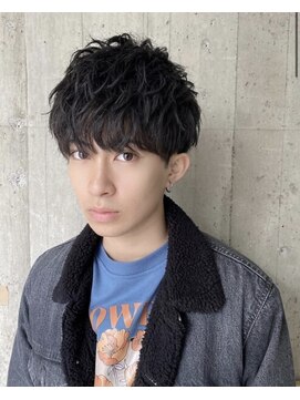 ロンド アンブル 四条烏丸(Lond ambre) 【Lond ambre】萱原大幹ニュアンスパーマ/王道カット/束間カット