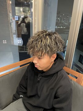 メンズ ラピス 横浜店(Men’sLapis) メッシュツイスト