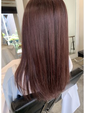 ミラバイグリーン(Mira by green) 【担当KANNA】艶々ピンクブラウン♪