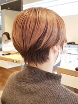 フロア(FLOOR)&nbsp;#デザインカラー#ベージュピンク#クールなショート