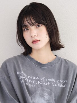 ミンクス 青山店(MINX) イメチェンヘアスタイル ハッシュカット フルバング 似合わせ