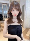 ゆるっと巻いてかわいい韓国くびれヘア♪