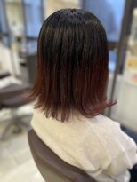 マニッシュ 三鷹駅前店&nbsp;グラデーションカラー×ボブ【66】